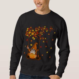 Moletom Pumpkin Gnomos Queda do outono Cute Halloween Than