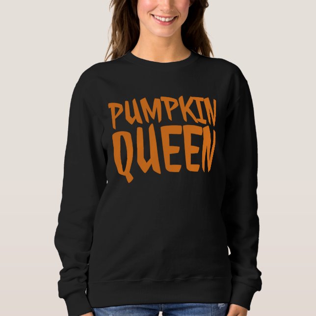 Moletom Pumpkin Queen Cute Fall Autumn (Frente)