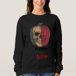 Moletom Pumpkin Queen Halloween Sweatshirt • Spooky Vibes