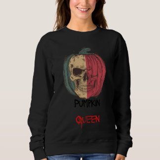 Moletom Pumpkin Queen Halloween Sweatshirt • Spooky Vibes
