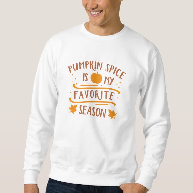 Moletom Pumpkin Spice É Minha Época Favorita (Frente)