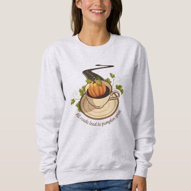 Moletom Pumpkin Spice Fall Sweshirt (Frente)