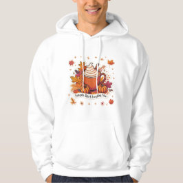 Moletom Pumpkin Spice Latte Vibes Cozy Café Lover
