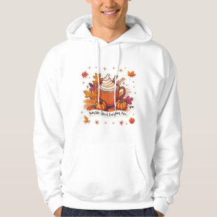 Moletom Pumpkin Spice Latte Vibes Cozy Café Lover