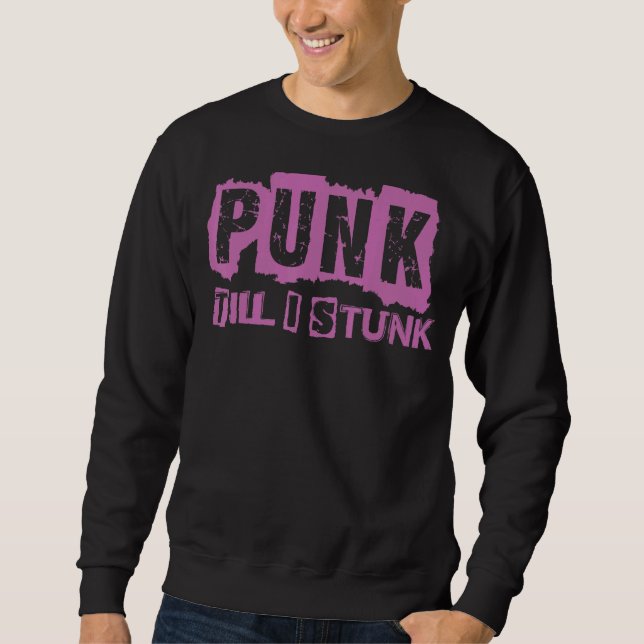 Moletom Punk Até Eu Parar O Gótico Gothic Concert 1 (Frente)