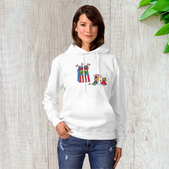 Moletom Puppet Show Womens Hoodie (Criador carregado)