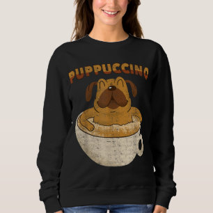 Moletom Puppuccino - Cão Lover Cappuccino Lover - Café D