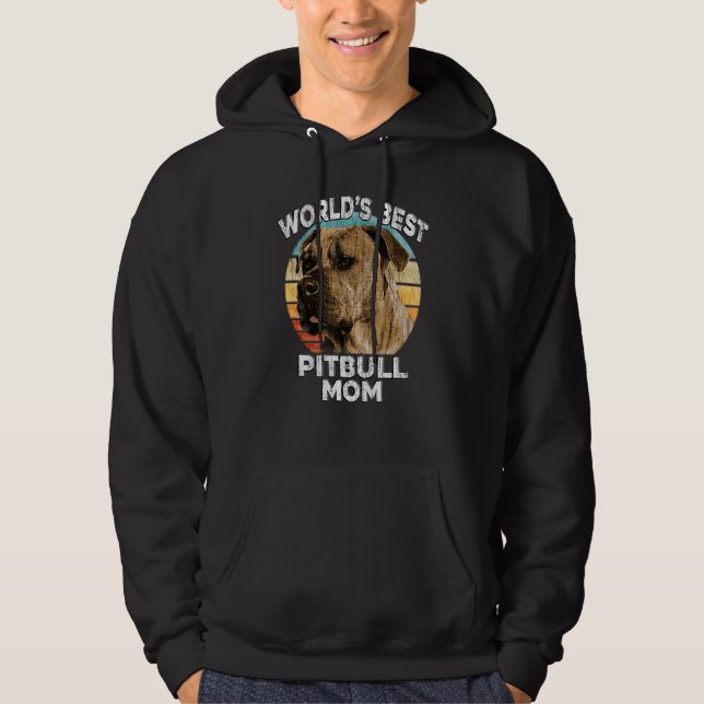 Moletom Puppy Dog Pit Bull Vintage Retro (Frente)