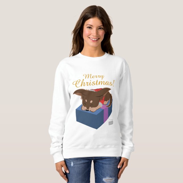 Moletom Puppy presente (Frente Completa)