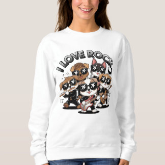 Moletom Puppy rock band
