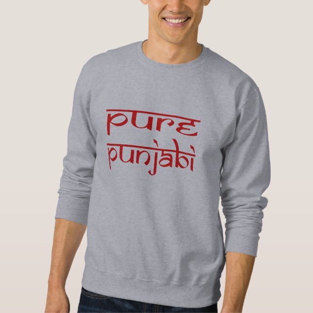 Moletom Pure punjabi orgulhoso punjab desi india design (Frente)