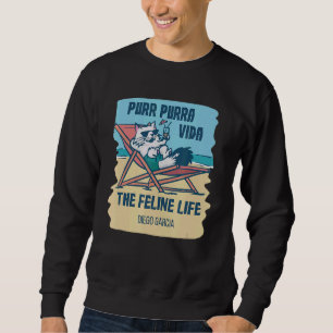 Moletom Purr Purra Vida The Feline Life East Africa