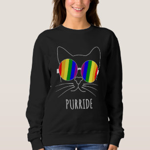 Moletom Purride Cat Lgbt Orgulho gay Lésbica Transversal B