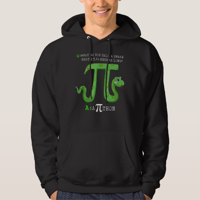 Moletom Python Pithon Pi Símbolo Engraçado Matemático Prof (Frente)