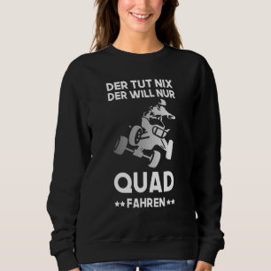 Moletom Quad Motorista Atv Offroad Quads Dizendo