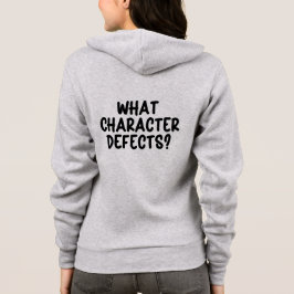 Moletom Quais Defeitos de Caráter? – Presente Divertido de