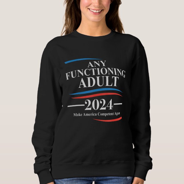 Moletom Qualquer Adulto Funcional 2024 (Frente)