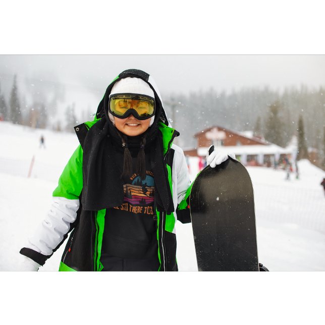 Moletom Quando o inferno parar, eu vou esquiar lá também (Criador carregado)