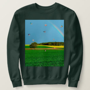 Moletom Quando os porcos voam com a camisola