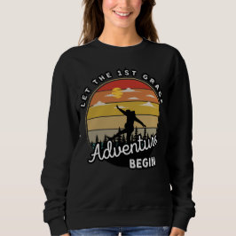 Moletom Que a Aventura do 1rua comece de volta à escola