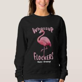 Moletom Que Bloqueadores Flamingo Design A Flincríveis