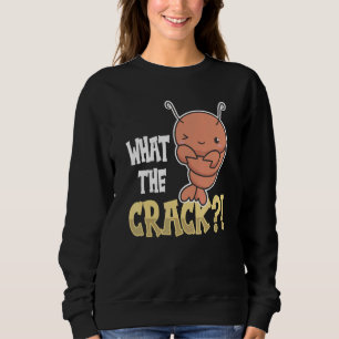 Moletom Que Cota De Crack Para Um Ventilador De Caranguejo