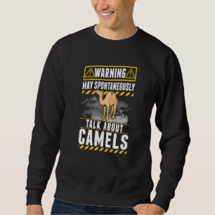 Moletom Que fale espontaneamente sobre Camels