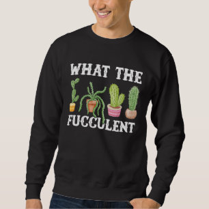 Moletom Que Futuro Jardim Suculento Cactus Planter