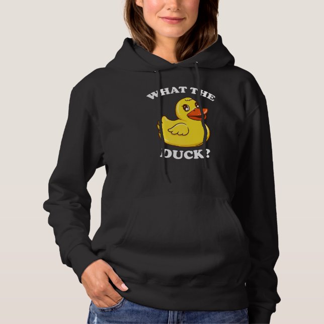 Moletom Que Pato De Borracha Amarelo Duque Quack (Frente)
