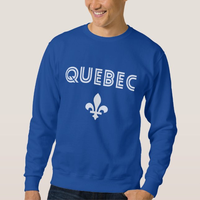 Moletom Quebec Retro (Frente)