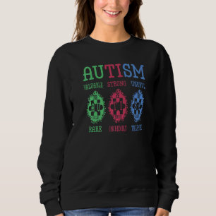 Moletom Quebra-cabeça de Consciência Autismo Elementos de