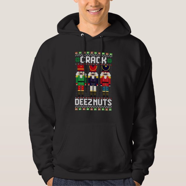 Moletom Quebra Essas Nozes Quebra-Nozes Nozes Natal Pijama (Frente)