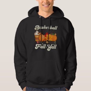 Moletom Queda de basquete Café Pumpkin Queda Vocês Todos E