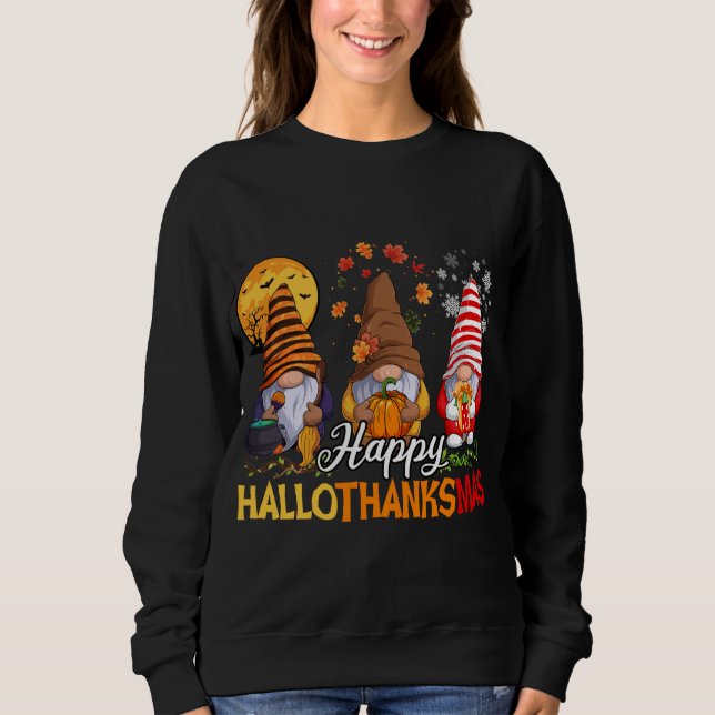 Moletom Queda de Natal de Hallothanksmas (Frente)