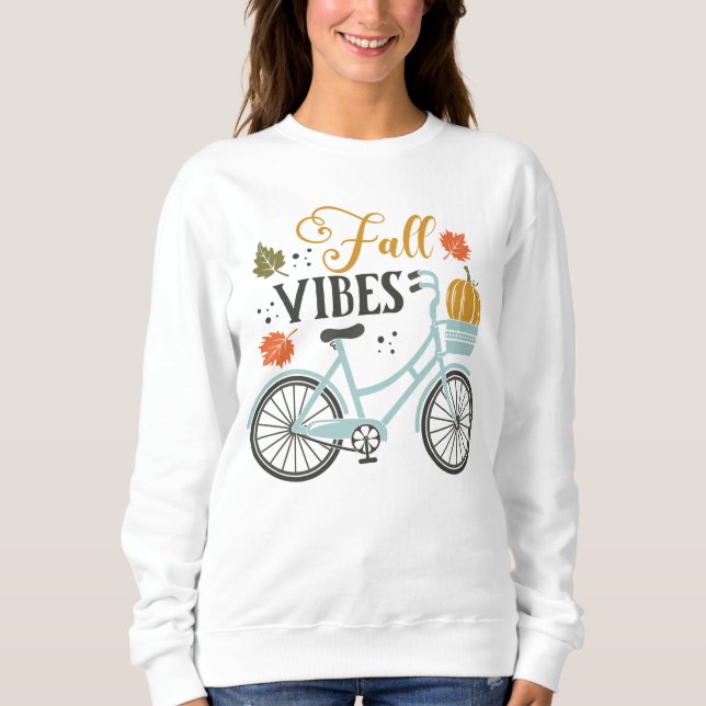 Moletom Queda de Vibes por Bicicleta (Frente)