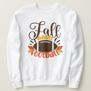 Moletom Queda significa futebol