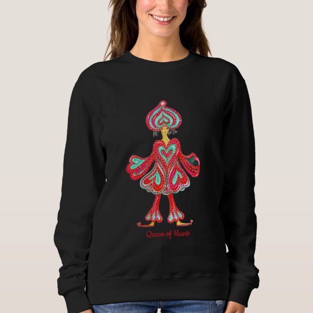 Moletom Queen of Hearts Sweatshirt (Frente)