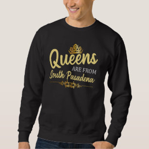 Moletom Queens São Do Sul De Pasadena Ca California Engraç