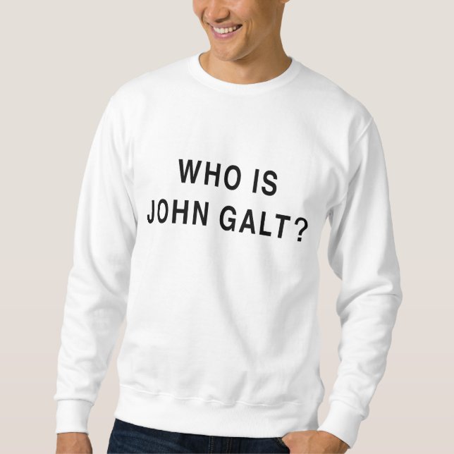 Moletom Quem é John Galt? (Frente)