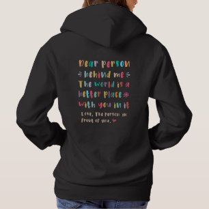 Moletom Querida pessoa atrás de mim T-Shirt