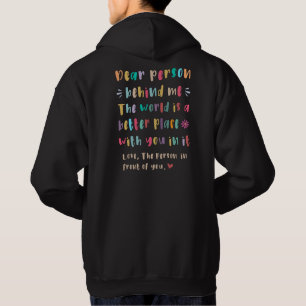 Moletom Querida pessoa atrás de mim T-Shirt