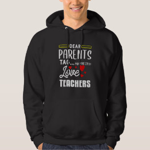 Moletom Queridos Pais Você É O Escolhido Amor Professor Fo
