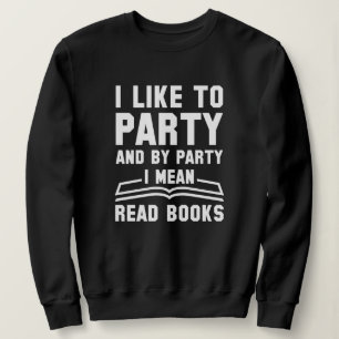 Moletom Quero Dizer Ler Livros