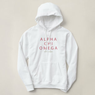 Moletom Qui alfa Omega Est. 1885