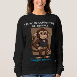 Moletom Quiet Growth Monkey – Everyday Mindset T-Shirt