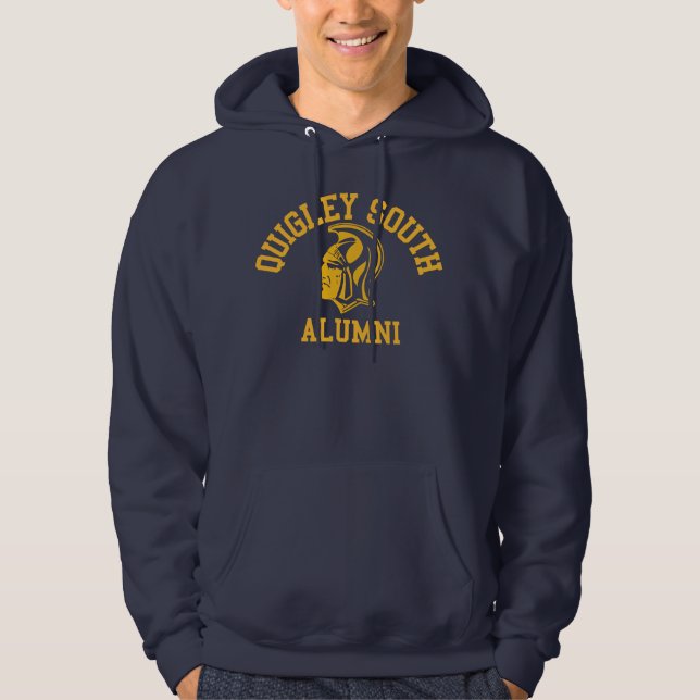 MOLETOM QUIGLEY SOUTH SPARTANS LOGO - SWEATSHIRT. ALUMNI (Frente)