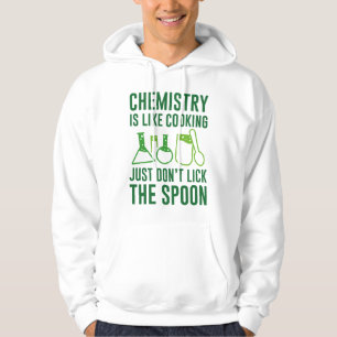 Moletom Química é como Cozinhar