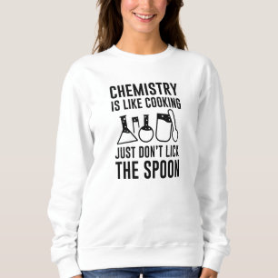 Moletom Química é como Cozinhar