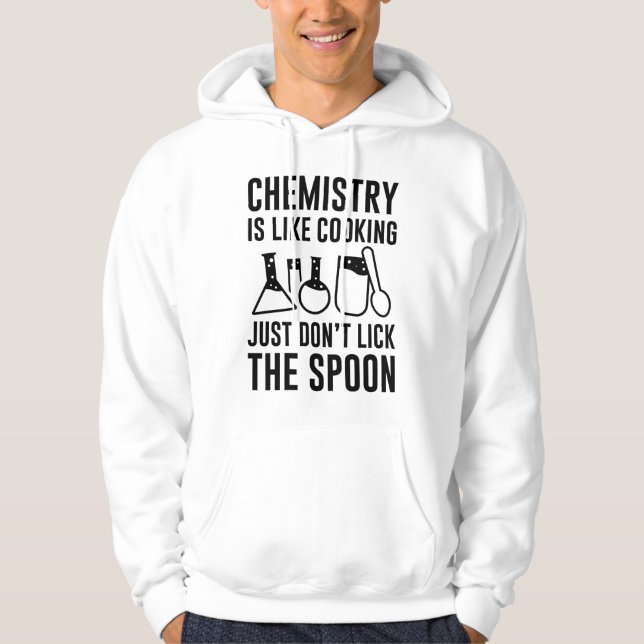 Moletom Química é como Cozinhar (Frente)