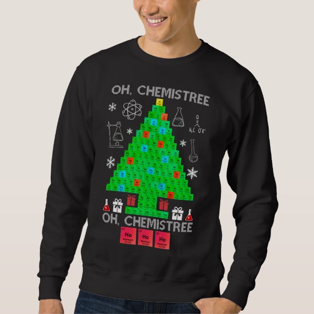 Moletom Quimistree Chemistree Engraçado Ciência (Frente)